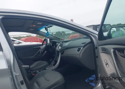 2013 Hyundai Elantra Limited z USA, uszkodzony, nr VIN 5NPDH4AEXDH277467